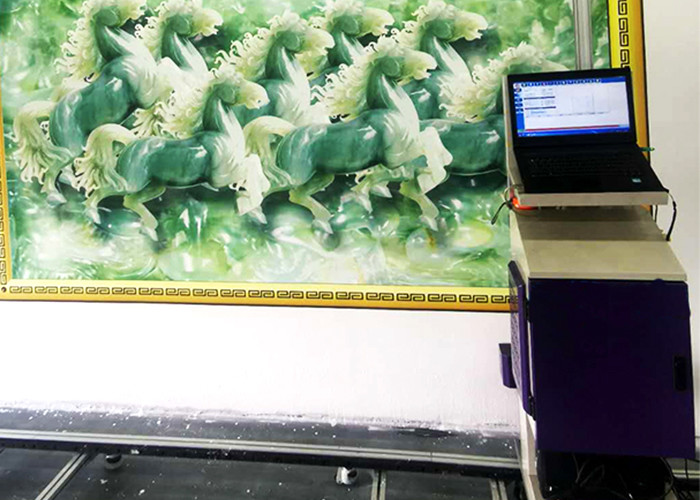 CMYK 1440DPI 엡손 Dx-10 노즐벽 벽 프린터